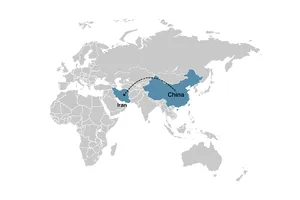 Shipping from China to Iran