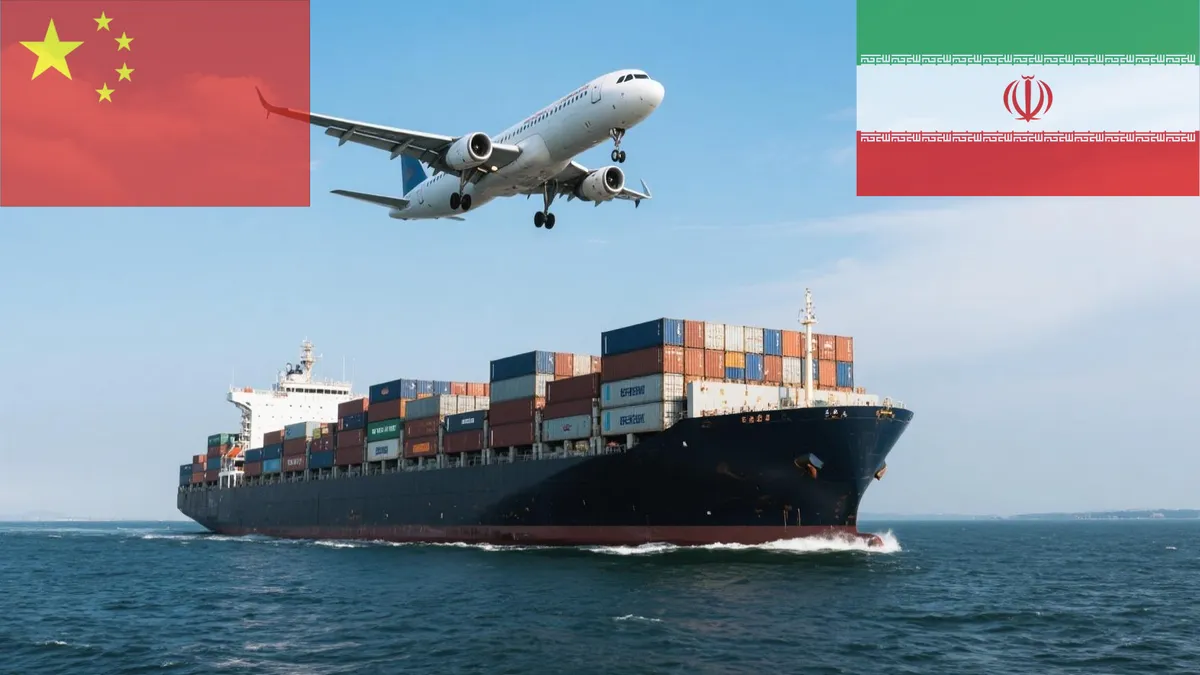 Door to Door Shipping from China to Iran