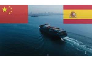Sea shipping from China to Spain