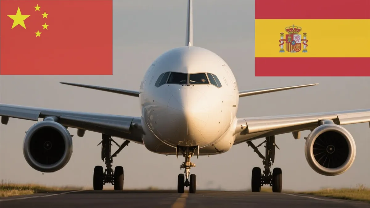 Air Shipping from China to Spain