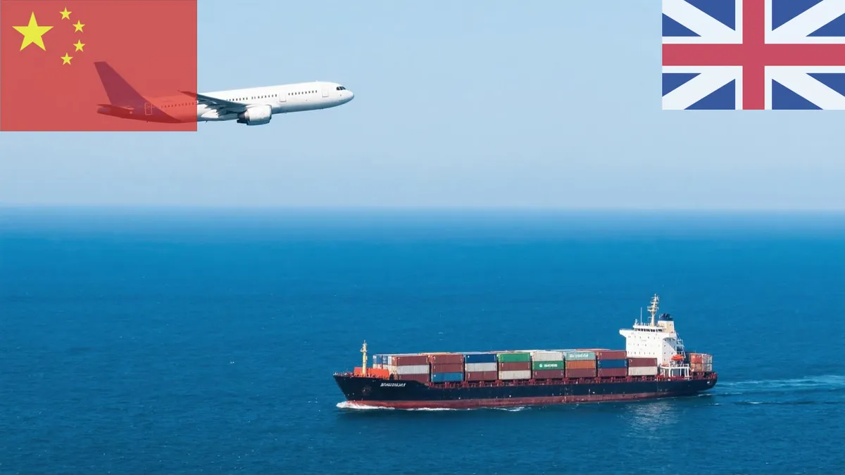 Door to Door Shipping from China to UK