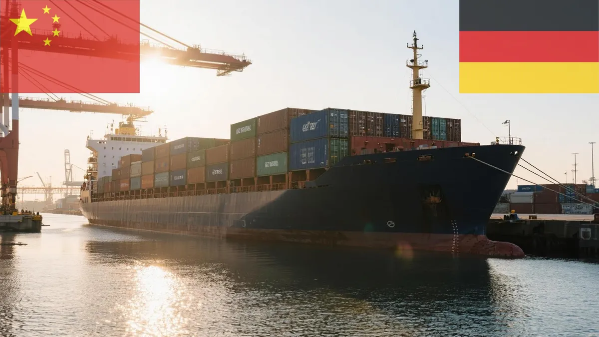 Sea Freight from China to Australia Germany