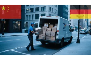 Door to door shipping from China to Germany