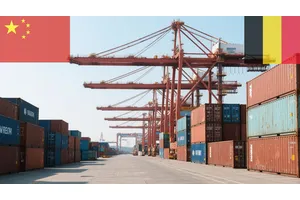 Door to door shipping From China Belgium