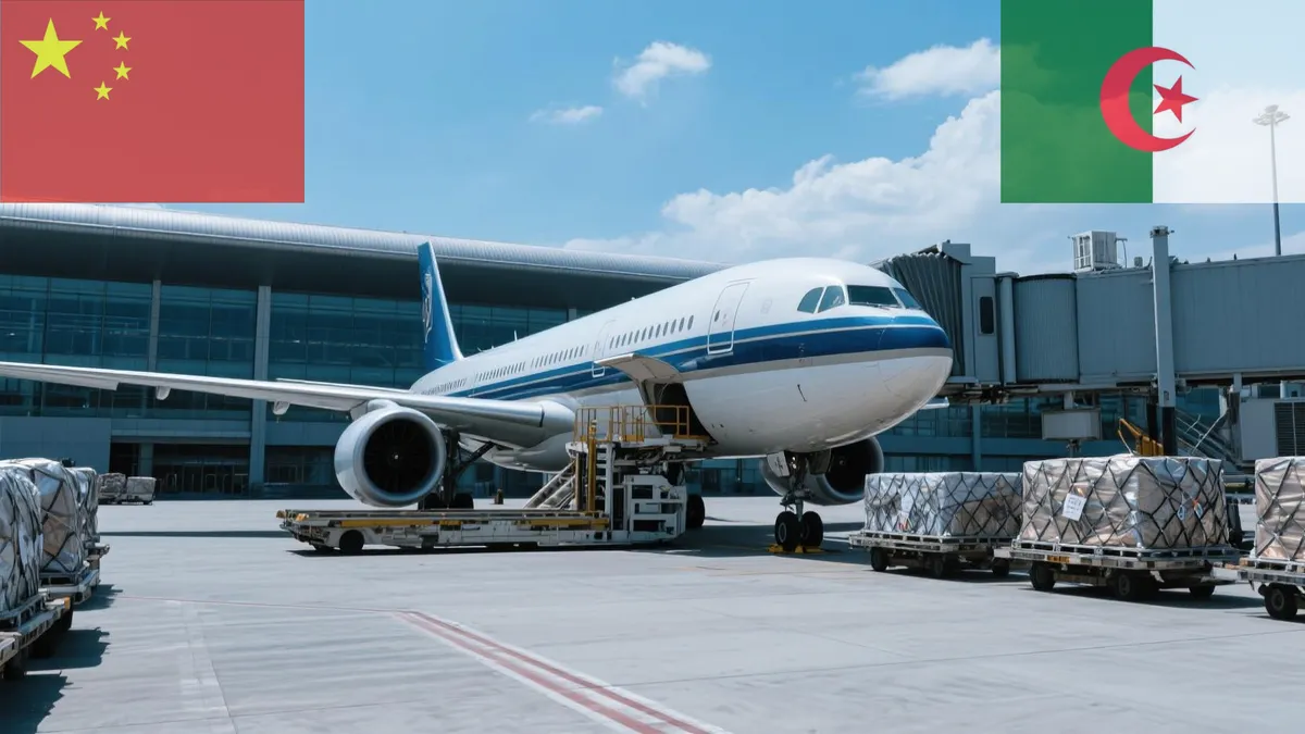 Air Shipping from China to Algeria