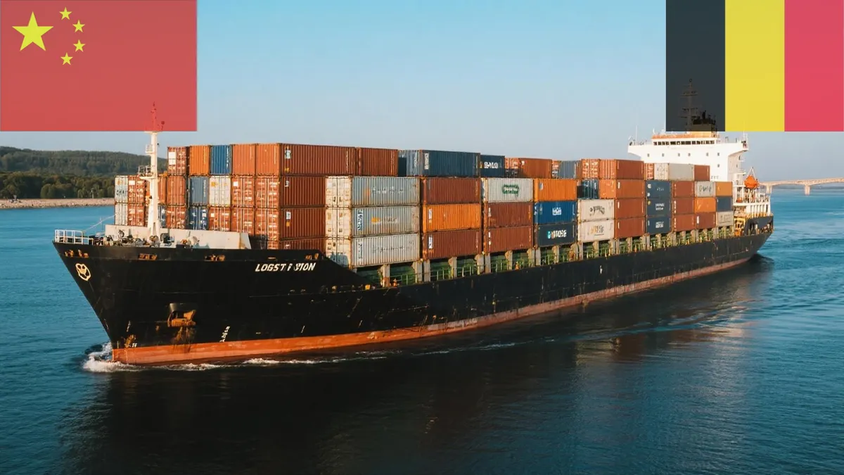 Sea Shipping from China to Belgium