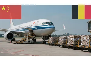 Air Shipping from China to Belgium