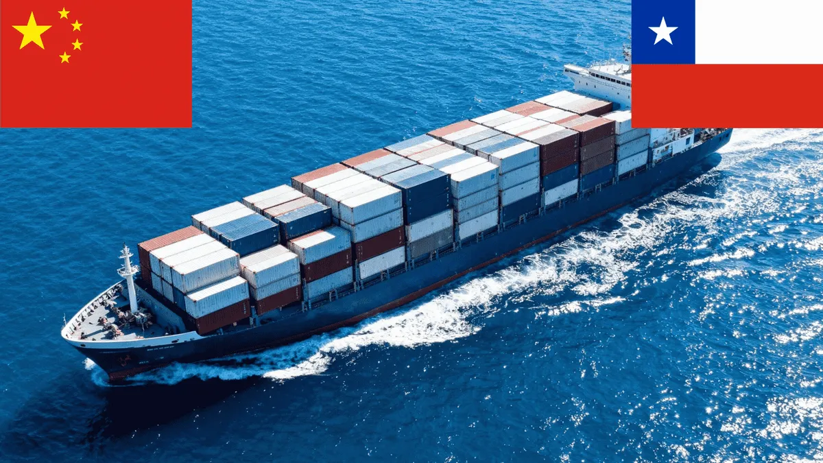Sea shipping From China to Chile