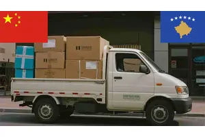 Door to Door shipping From China to Kosovo