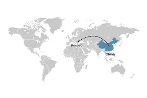 Shipping From China To Kosovo