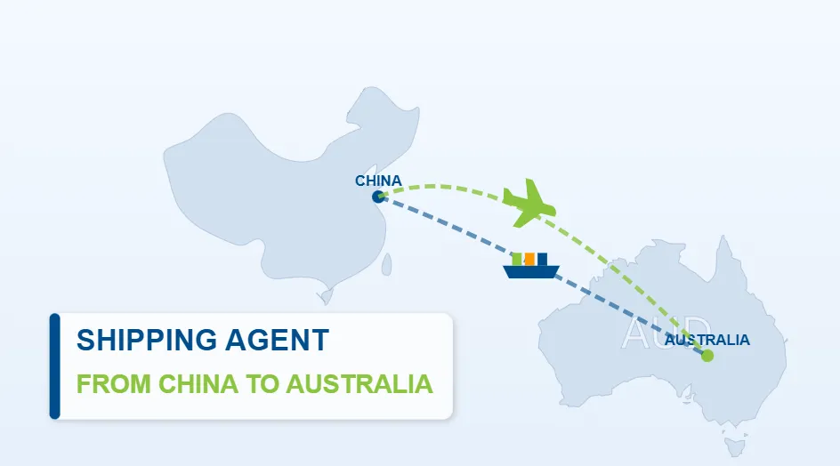 Shipping agent from China to Australia