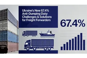 ウクライナの反ダンピング関税回避判決：67.4%のアンチダンピング関税下における貨物運送業者の課題と戦略的対応