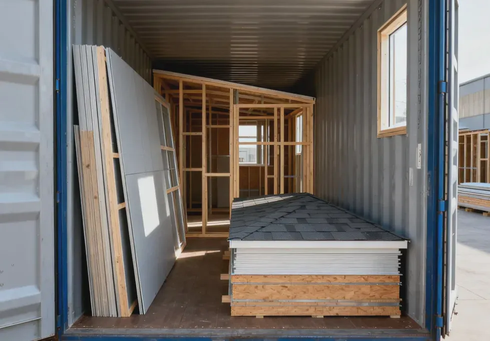 Shipping Prefabricated Houses from China