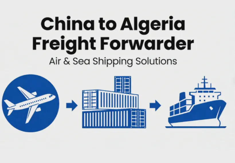 Freight forwarder from China to Algeria