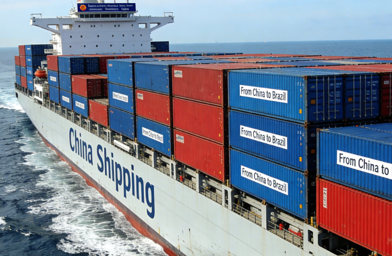 ים-שיפּינג-קאָסטן-פון-כינע-קיין-בראזיל