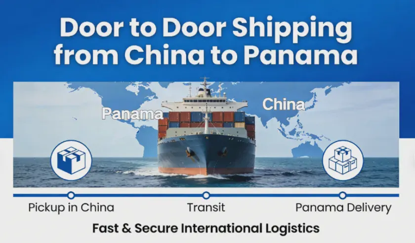 Door to Door Shipping from China to Panama