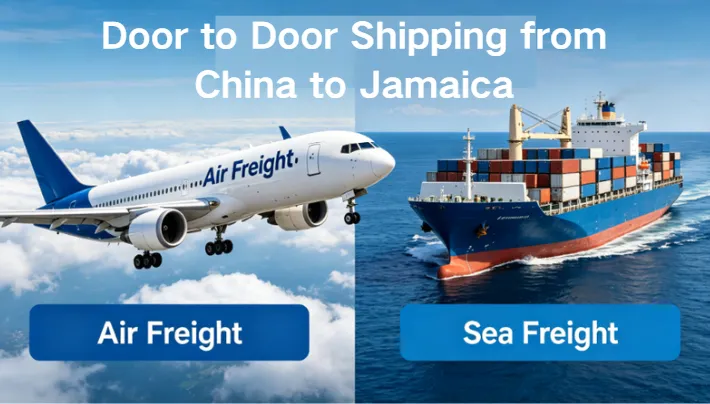 Door to Door Shipping from China to Jamaica