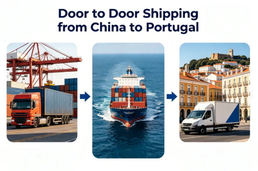 Door to Door Shipping from China to Portugal