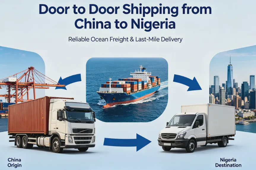 Door to Door Shipping from China to Nigeria