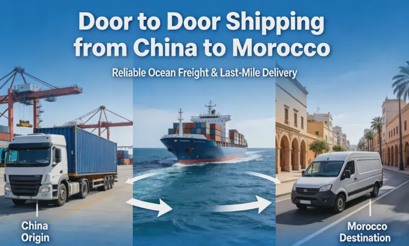 Door to Door Shipping from China to Morocco