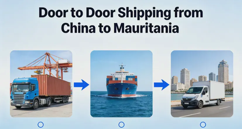 Door to Door Shipping from China to Mauritania