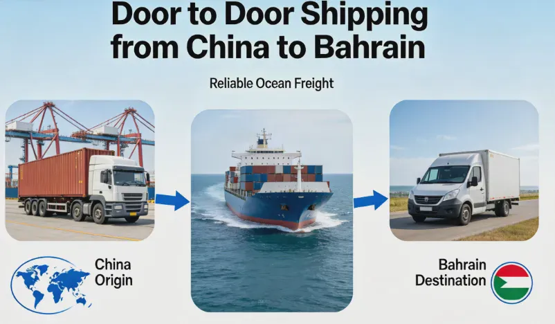 Door to Door Shipping from China to Bahrain