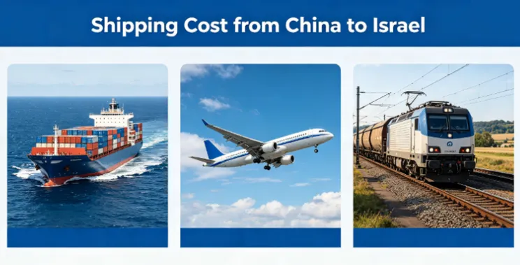 Shipping cost from China to Israel
