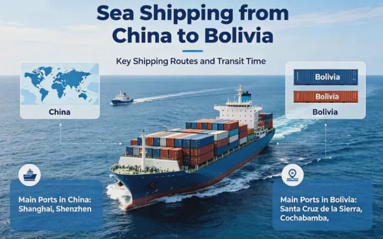 Sea Shipping from China to Bolivia