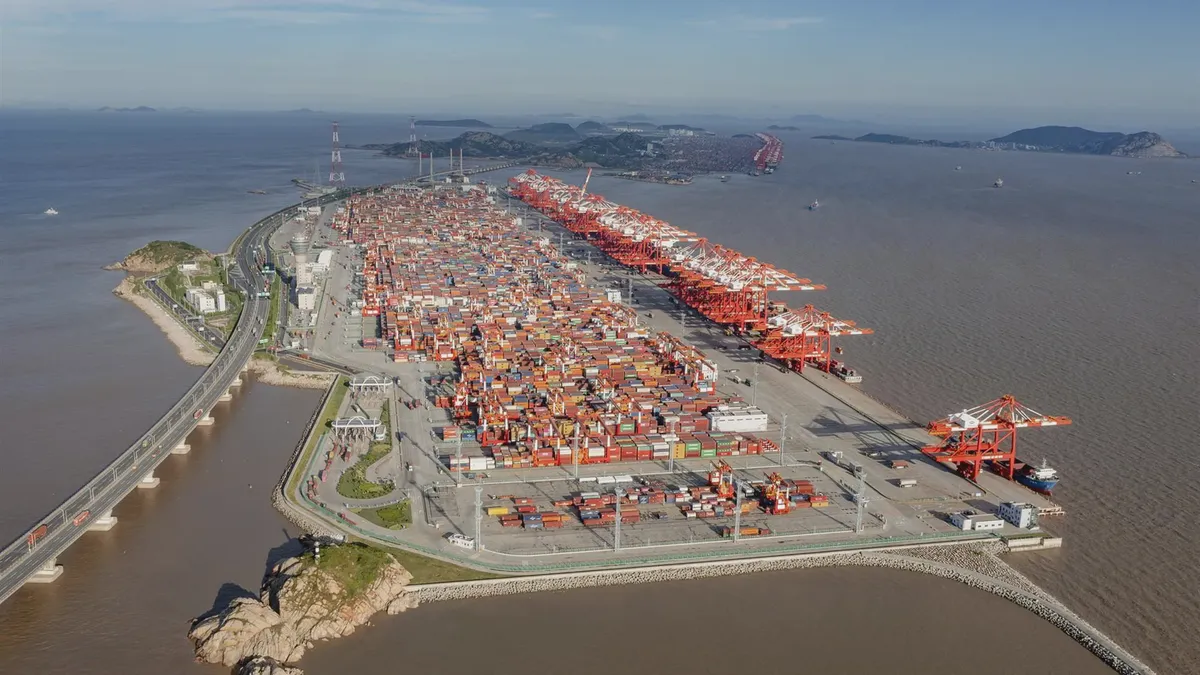 Yangshan Port Shanghai