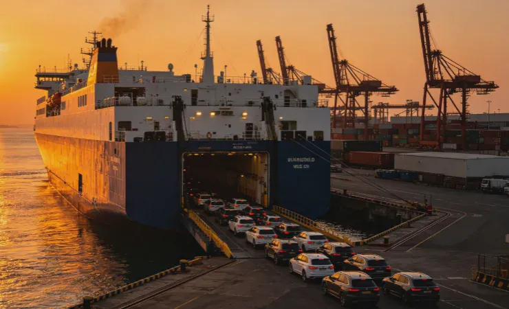 How Much to Ship a Car from China to Egypt